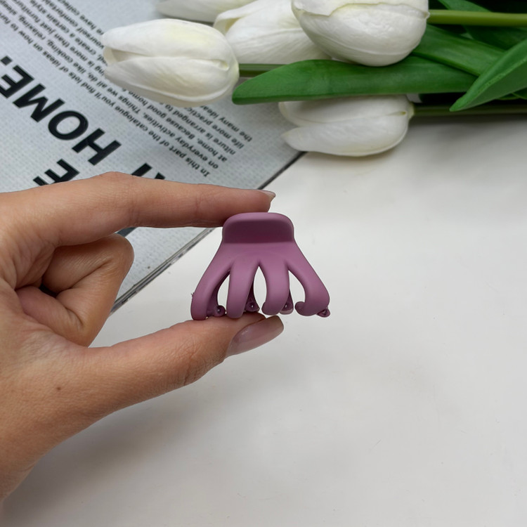 کلیپس مدل چنگکی سایز کوچک خرچنگی رنگ مات 3cm