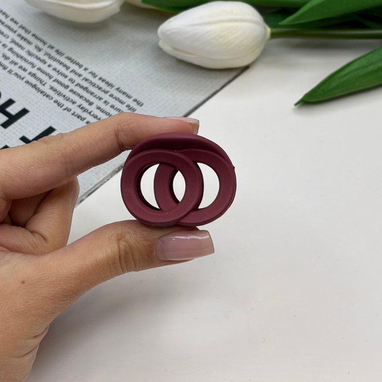 کلیپس مدل سایز کوچک رنگ مات مدل چنل 3.5cm