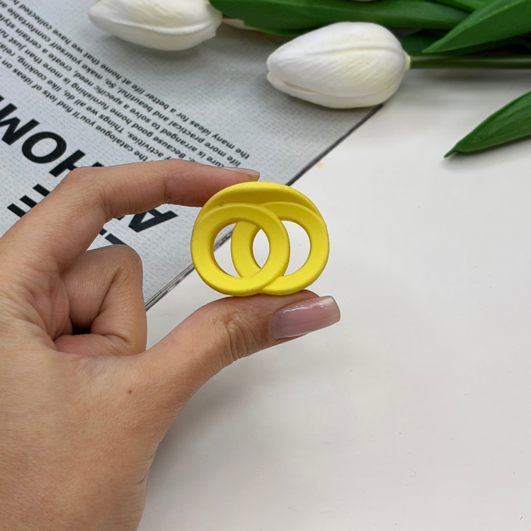 کلیپس مدل سایز کوچک رنگ مات مدل چنل 3.5cm
