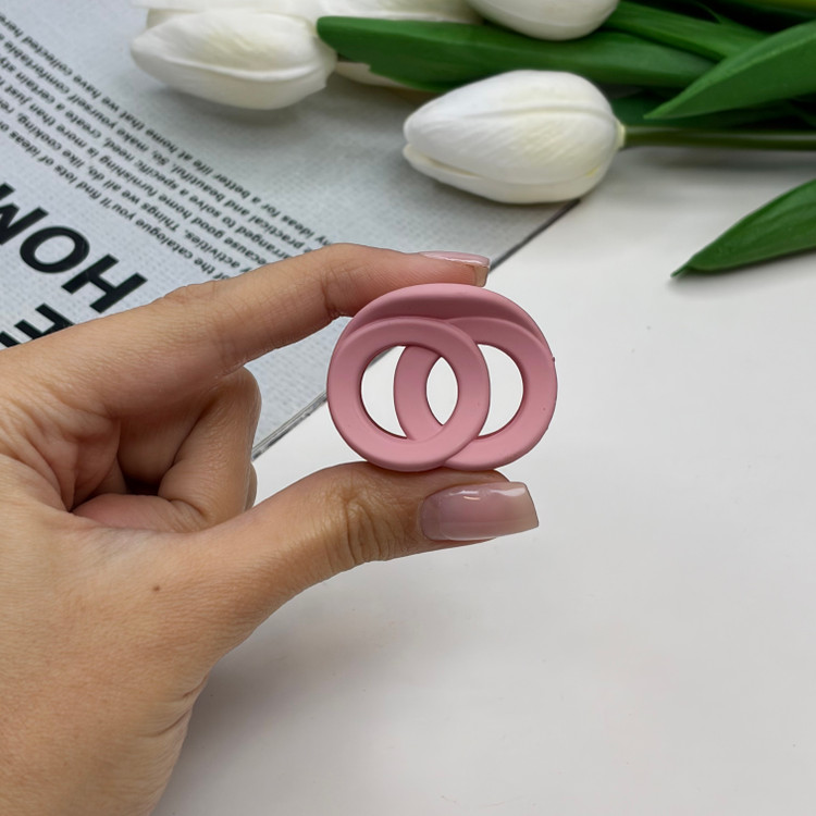 کلیپس مدل سایز کوچک رنگ مات مدل چنل 3.5cm