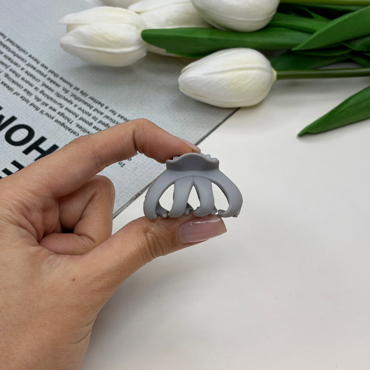 کلیپس مدل چنگکی خرچنگی سایز کوچک رنگ مات3cm