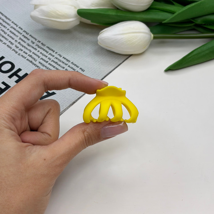 کلیپس مدل چنگکی خرچنگی سایز کوچک رنگ مات3cm