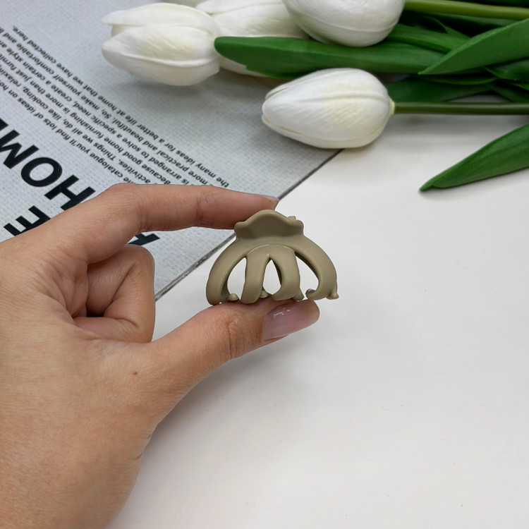کلیپس مدل چنگکی خرچنگی سایز کوچک رنگ مات3cm