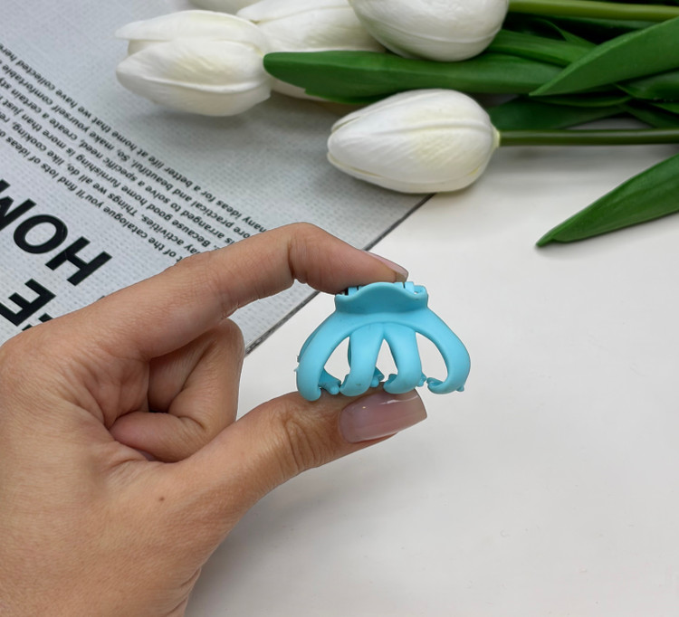کلیپس مدل چنگکی خرچنگی سایز کوچک رنگ مات3cm