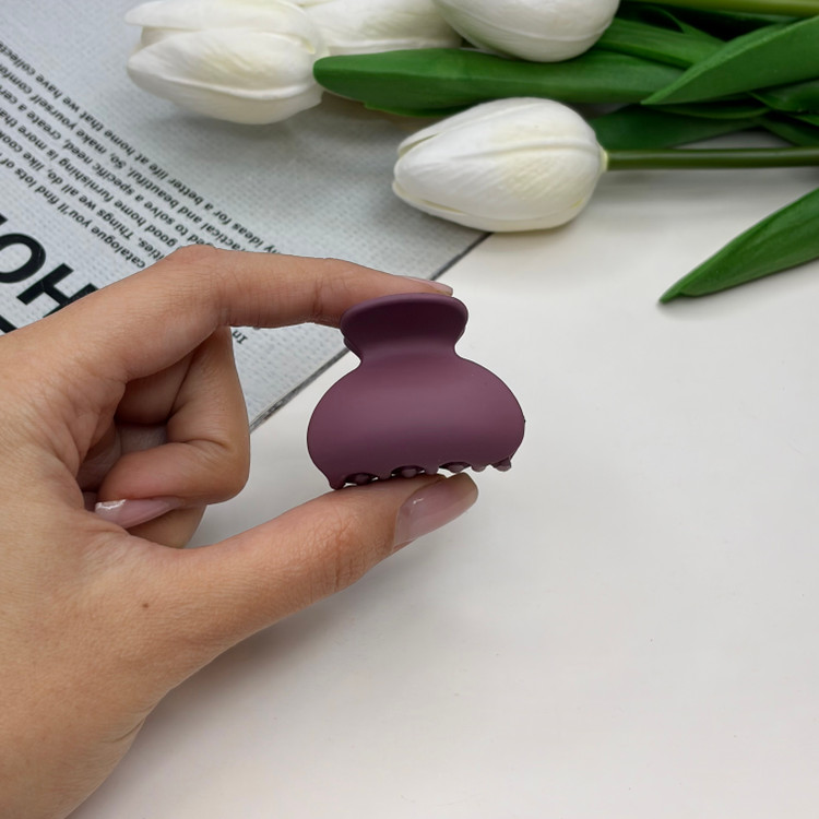 کلیپس مدل نیم دایره سایز کوچک رنگ مات3cm