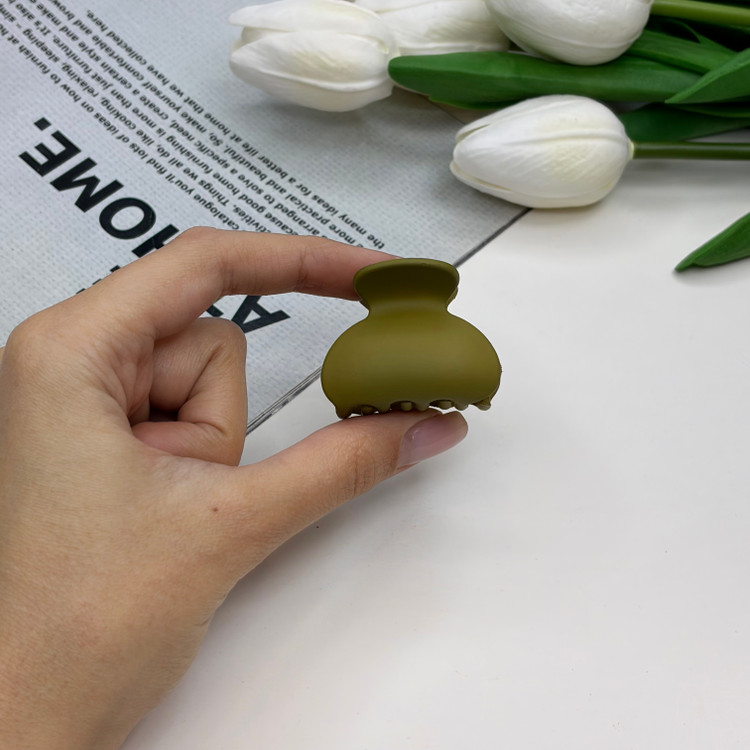 کلیپس مدل نیم دایره سایز کوچک رنگ مات3cm