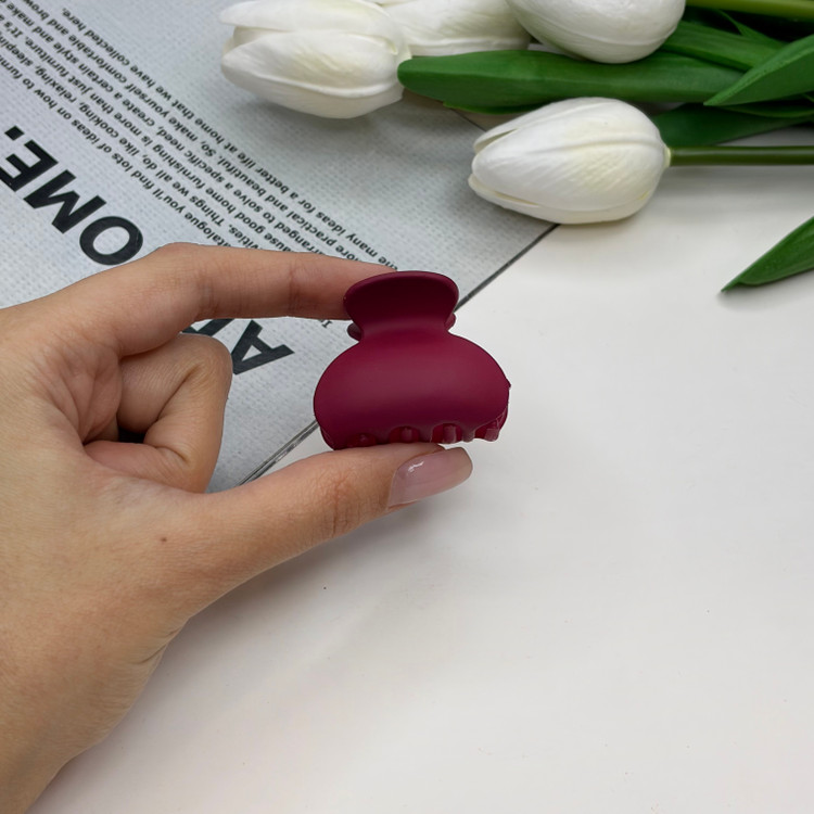 کلیپس مدل نیم دایره سایز کوچک رنگ مات3cm