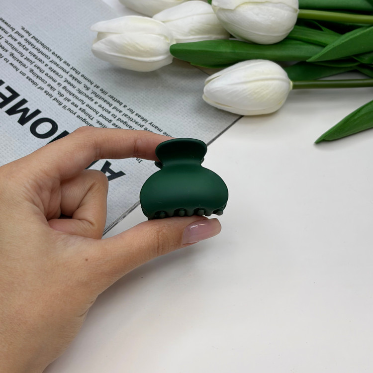 کلیپس مدل نیم دایره سایز کوچک رنگ مات3cm