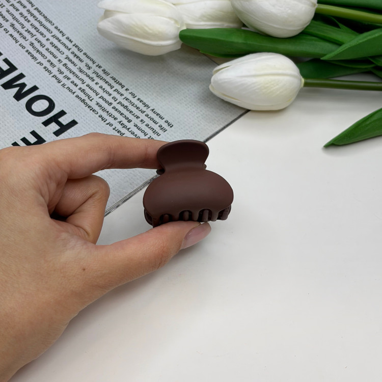 کلیپس مدل نیم دایره سایز کوچک رنگ مات3cm