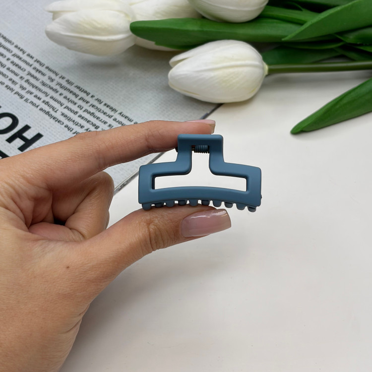 کلیپس مدل مستطیلی سایز کوچک رنگ مات4.5cm