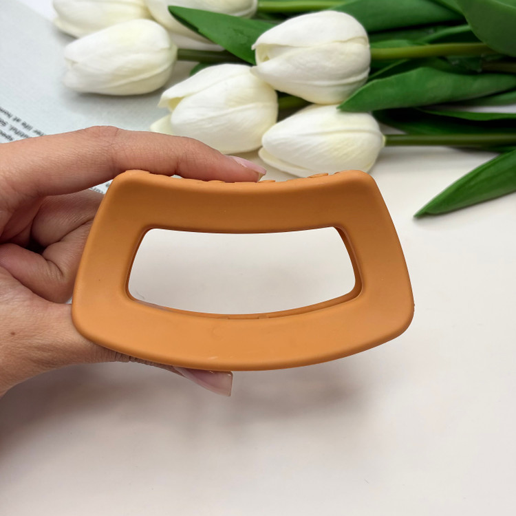 کلیپس طرح مستطیل خم سایز بزرگ9.5cm