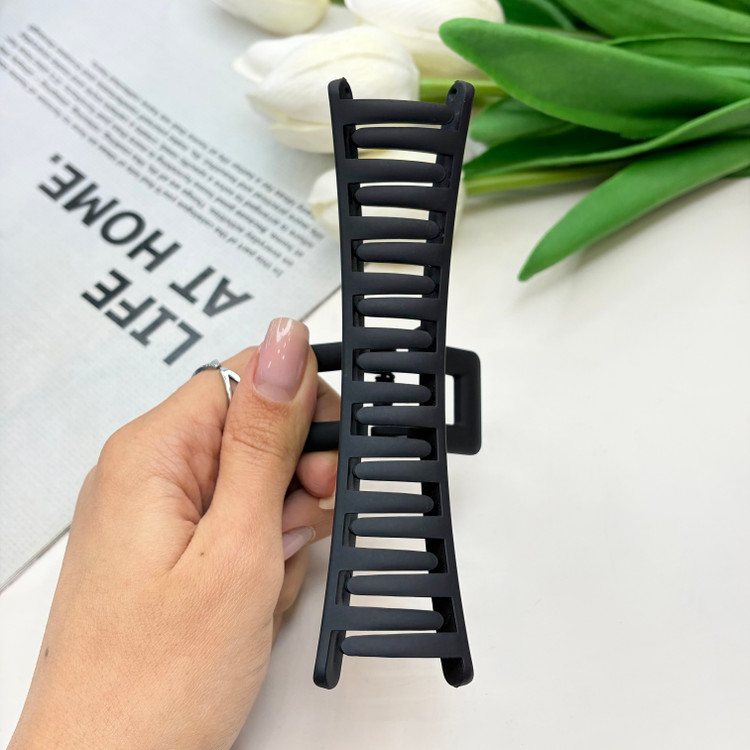 کلیپس خطی نشکن وارداتی با کیفیت رنگ های نود و مات سایز12cm