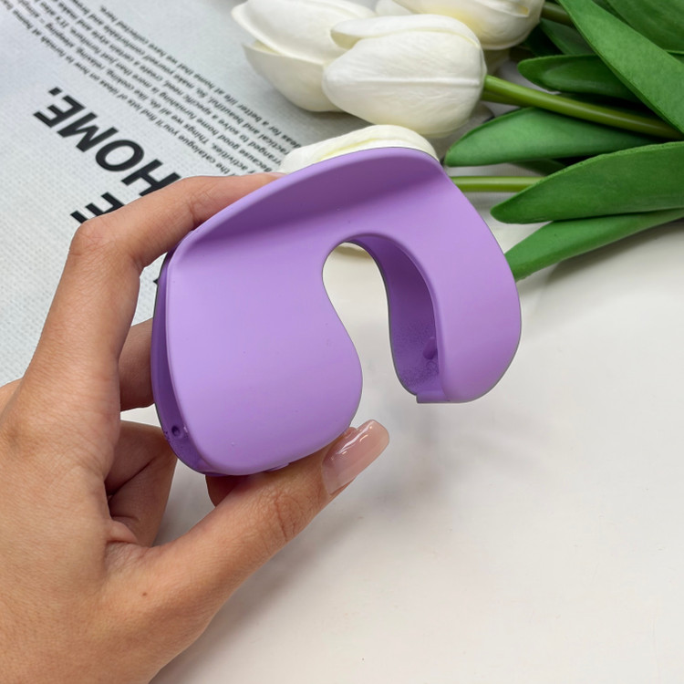 کلیپس مدل فیلی سایز بزرگ رنگی مات8.5cm