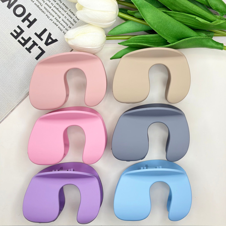 کلیپس مدل فیلی سایز بزرگ رنگی مات8.5cm