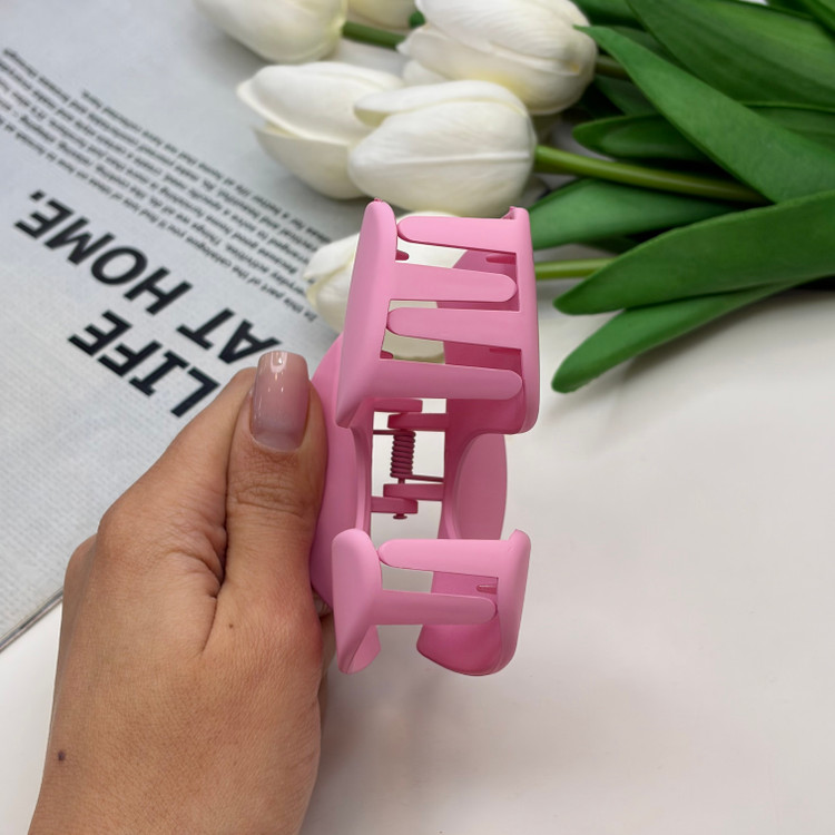 کلیپس مدل فیلی سایز بزرگ رنگی مات8.5cm