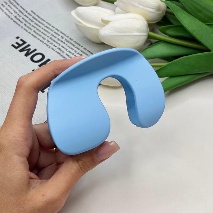 کلیپس مدل فیلی سایز بزرگ رنگی مات8.5cm