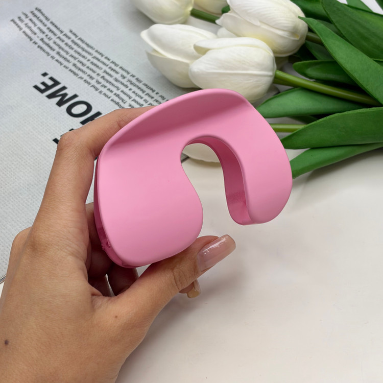 کلیپس مدل فیلی سایز بزرگ رنگی مات8.5cm