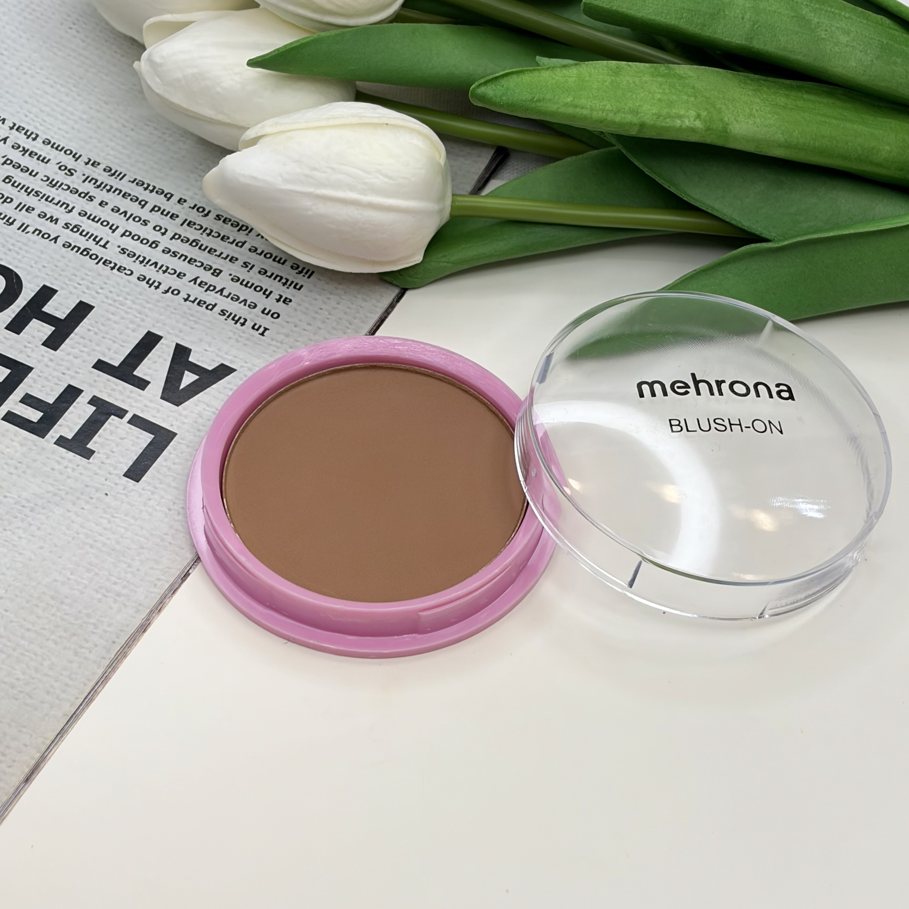 رژگونه پودری شماره ۸ با پیگمنت عالی ۱۵ گرم