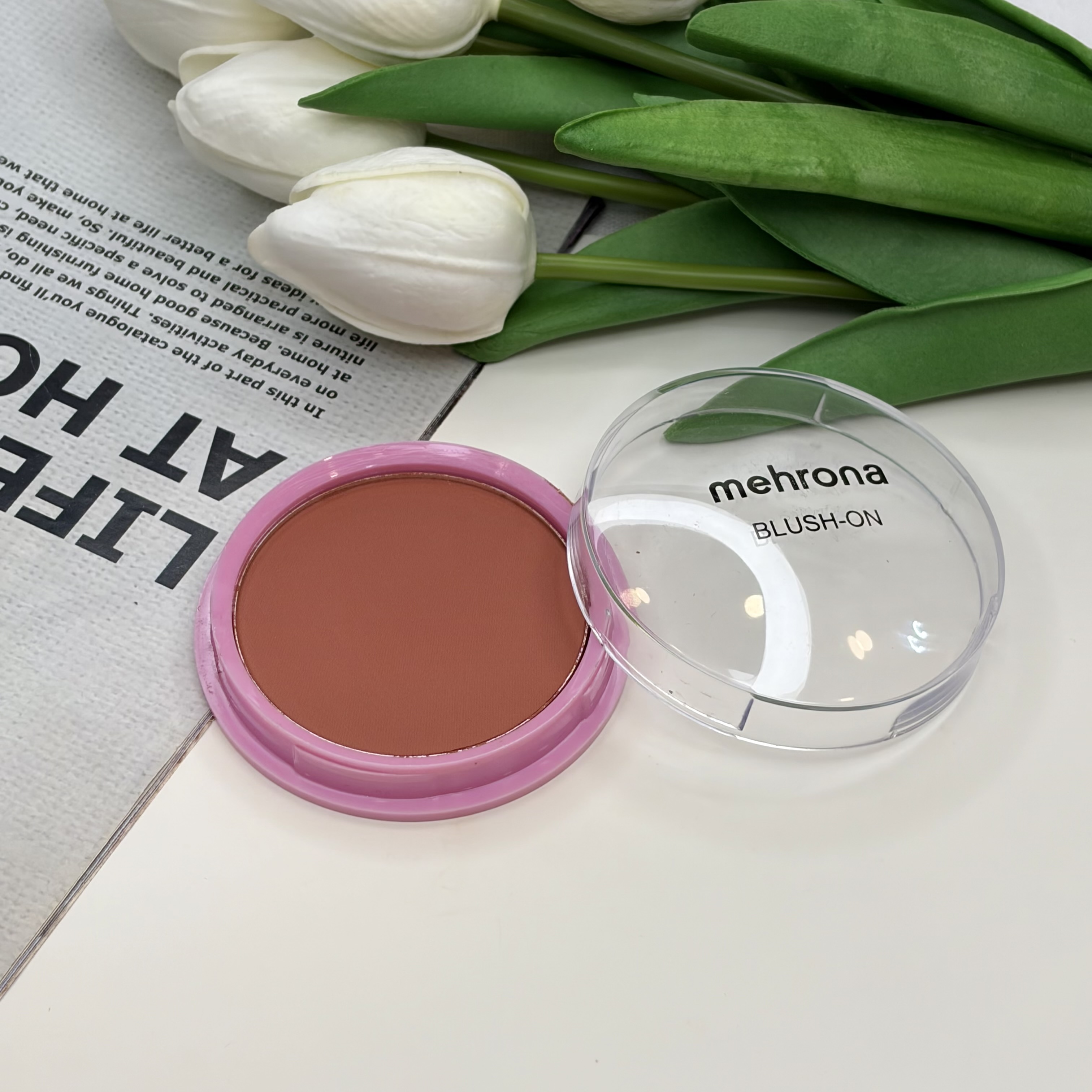 رژگونه پودری شماره ۶ با پیگمنت عالی ۱۵ گرم