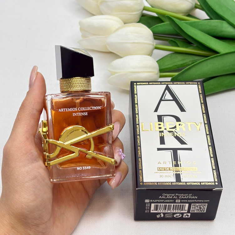 ادکلن LIBERTY INTENSE لیبره ۳۰میل عالم الزعفران Aalam Al Zaafran