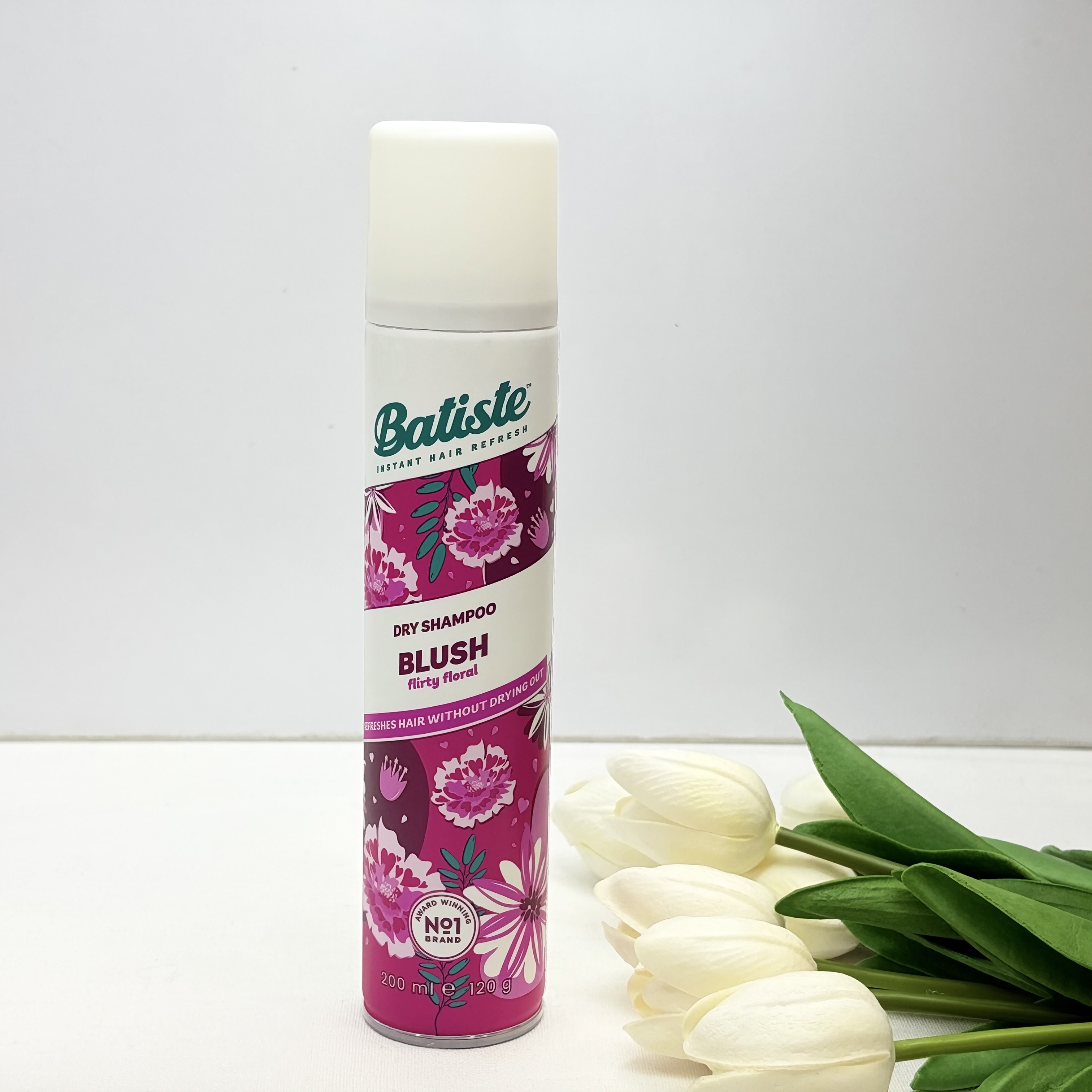 شامپو خشک رایحه فلورا ترکیب گل ها