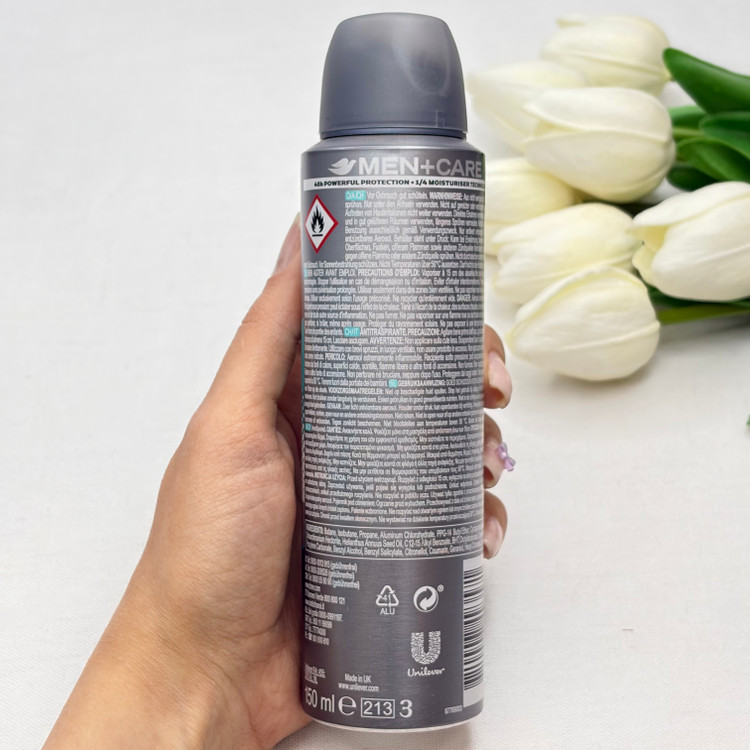 اسپری دئودرانت بدن مردانه TALC FEEL آبی ماندگاری 48 ساعته اصلی150میل