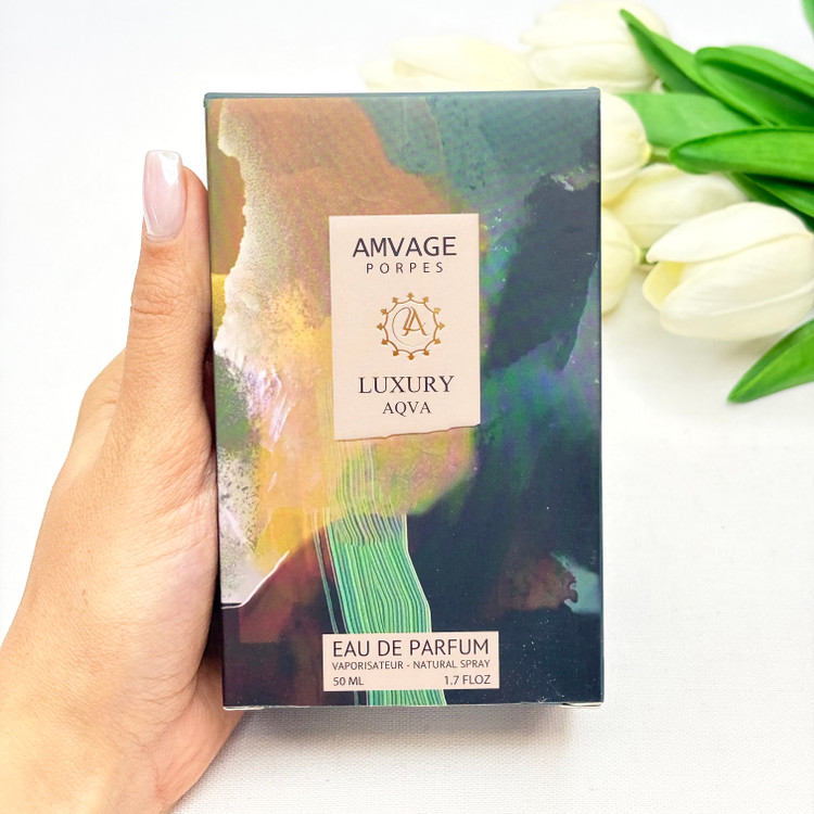 ادکلن مردانه لاکچری آکوا مدل آمواج پرپس AMVAGE PORPES حجم ۵۰میل برند لاکچری آکوا LUXIRY AQVA