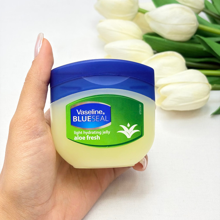 ژل کرم روغنی نرم کننده دست و بدن کاسه ای آلوئهورا میلblue seal aloe fresh100