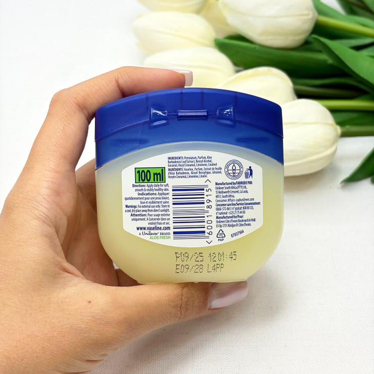 ژل کرم روغنی نرم کننده دست و بدن کاسه ای آلوئهورا میلblue seal aloe fresh100