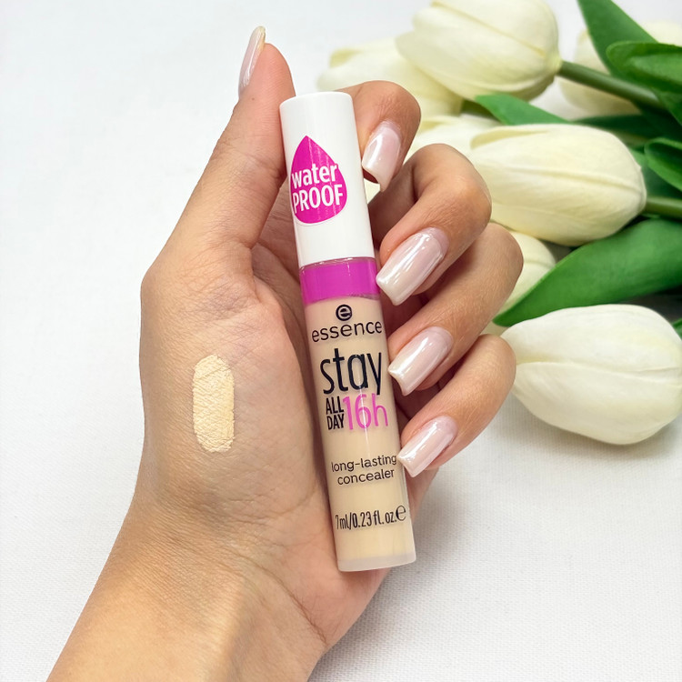 کانسیلر بادوام مدل Stay All Day 16H Long Lasting اصلی ضد آب شماره ۱۰ natural beige