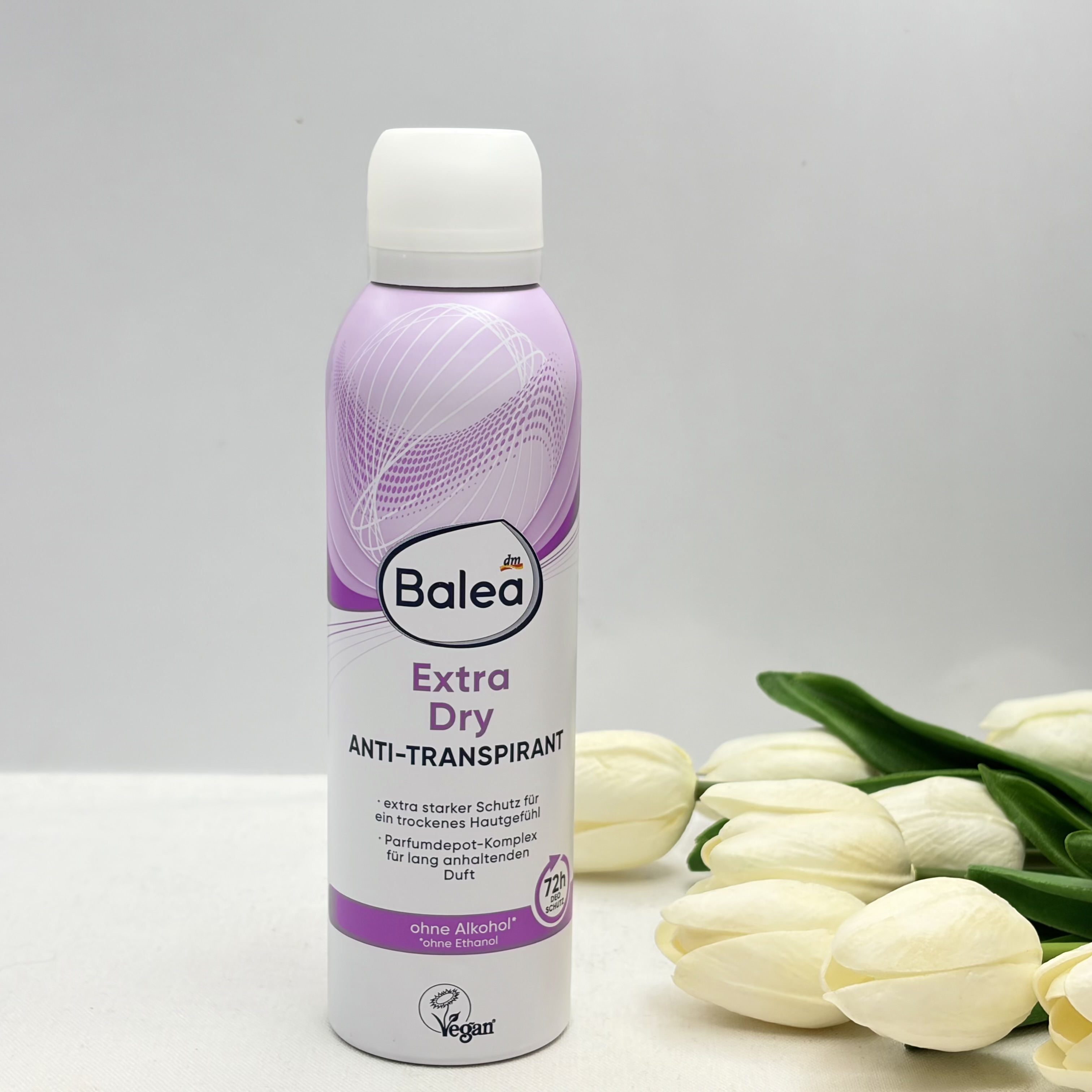 اسپری دئودرانت بدن رایحه Extra Dryبدون الکل ماندگاری ۷۲ساعت ۲۰۰میل