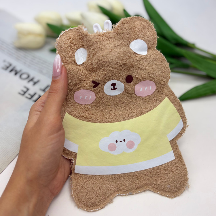 کیسه آب گرم فانتزی طرح خرسی تدی رنگ قهوه ای