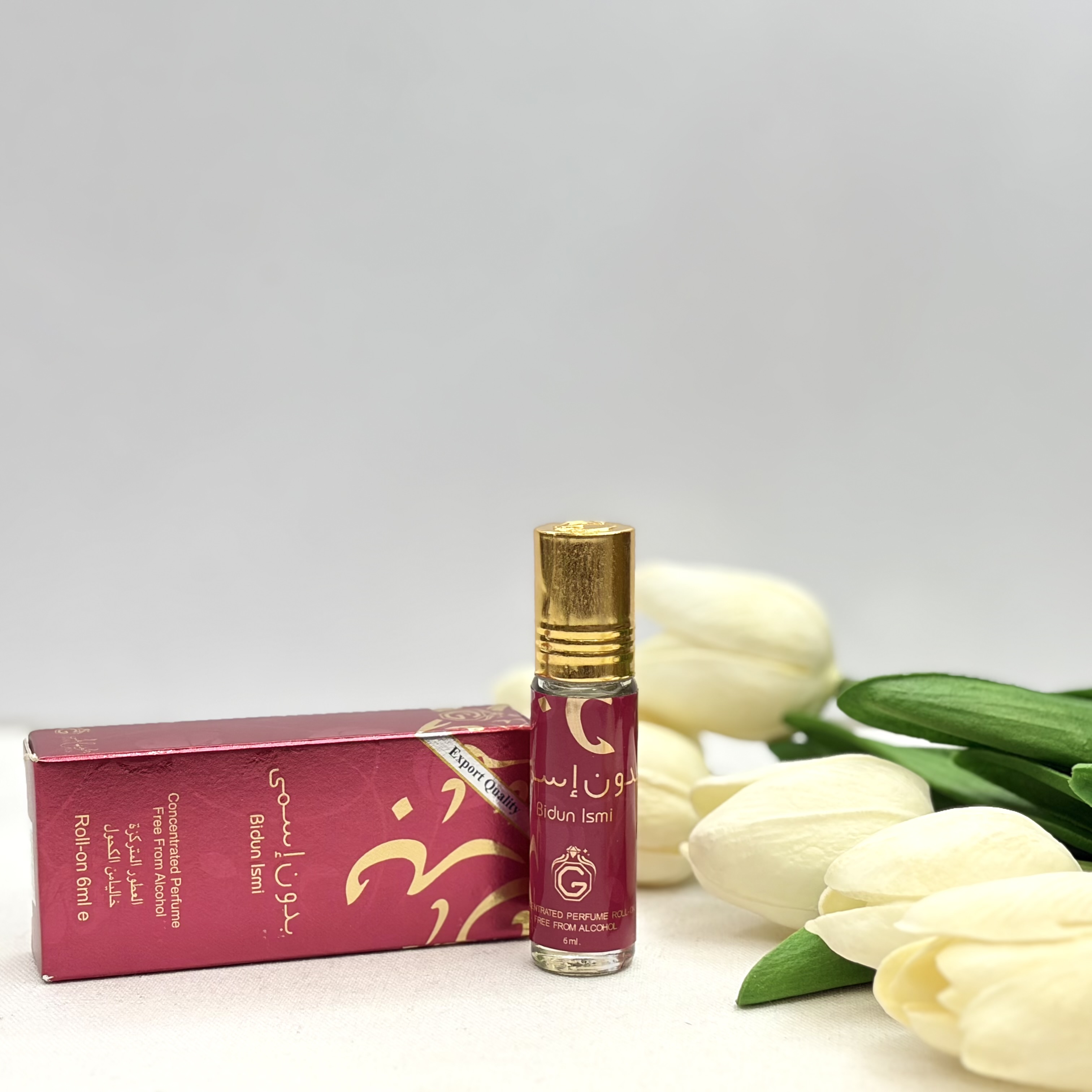 عطر روغنی مدل بدون اسم bidun ismi حجم ۶میل رولی