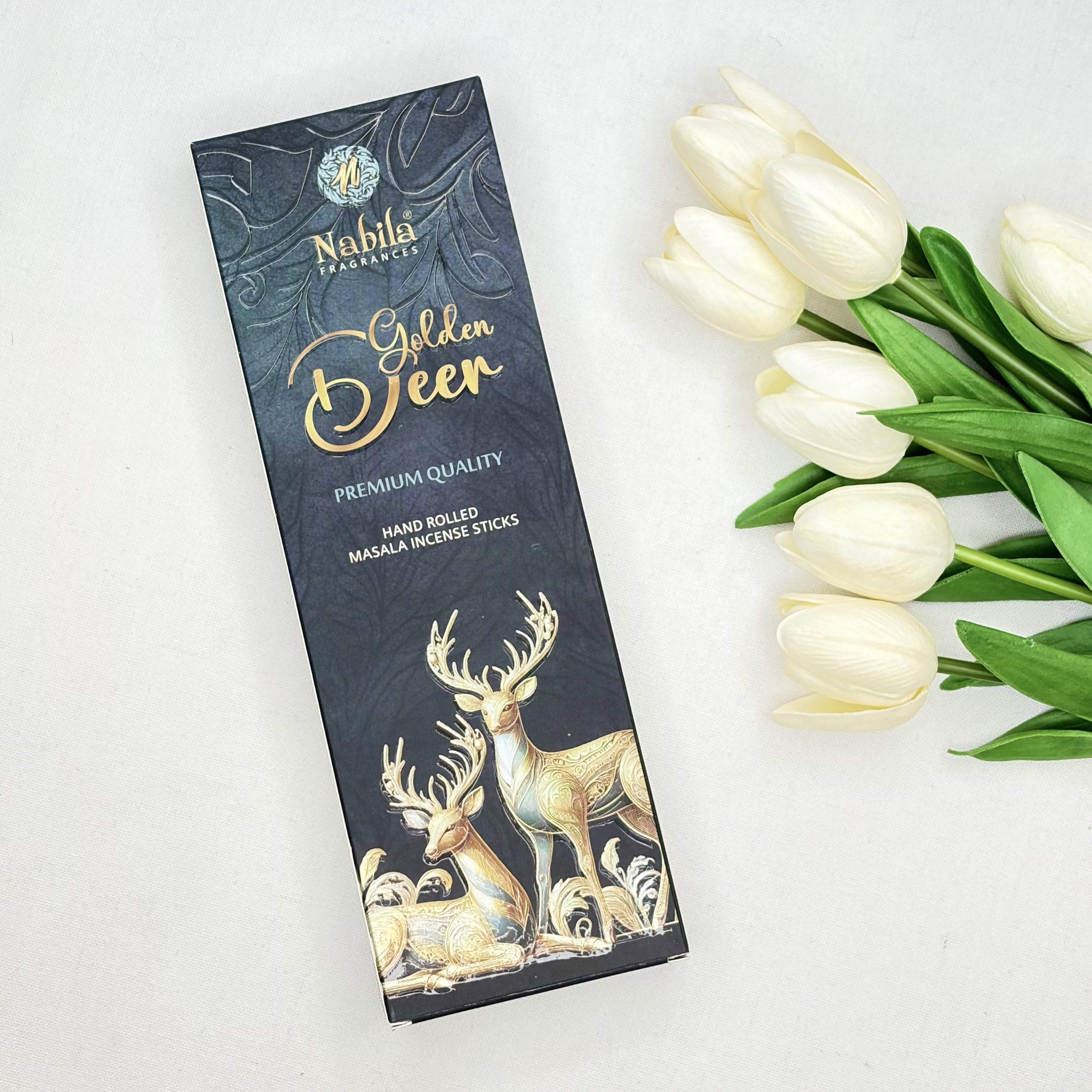 عود دست ساز شاخه ای رایحه  گلدن دیرgolden deer