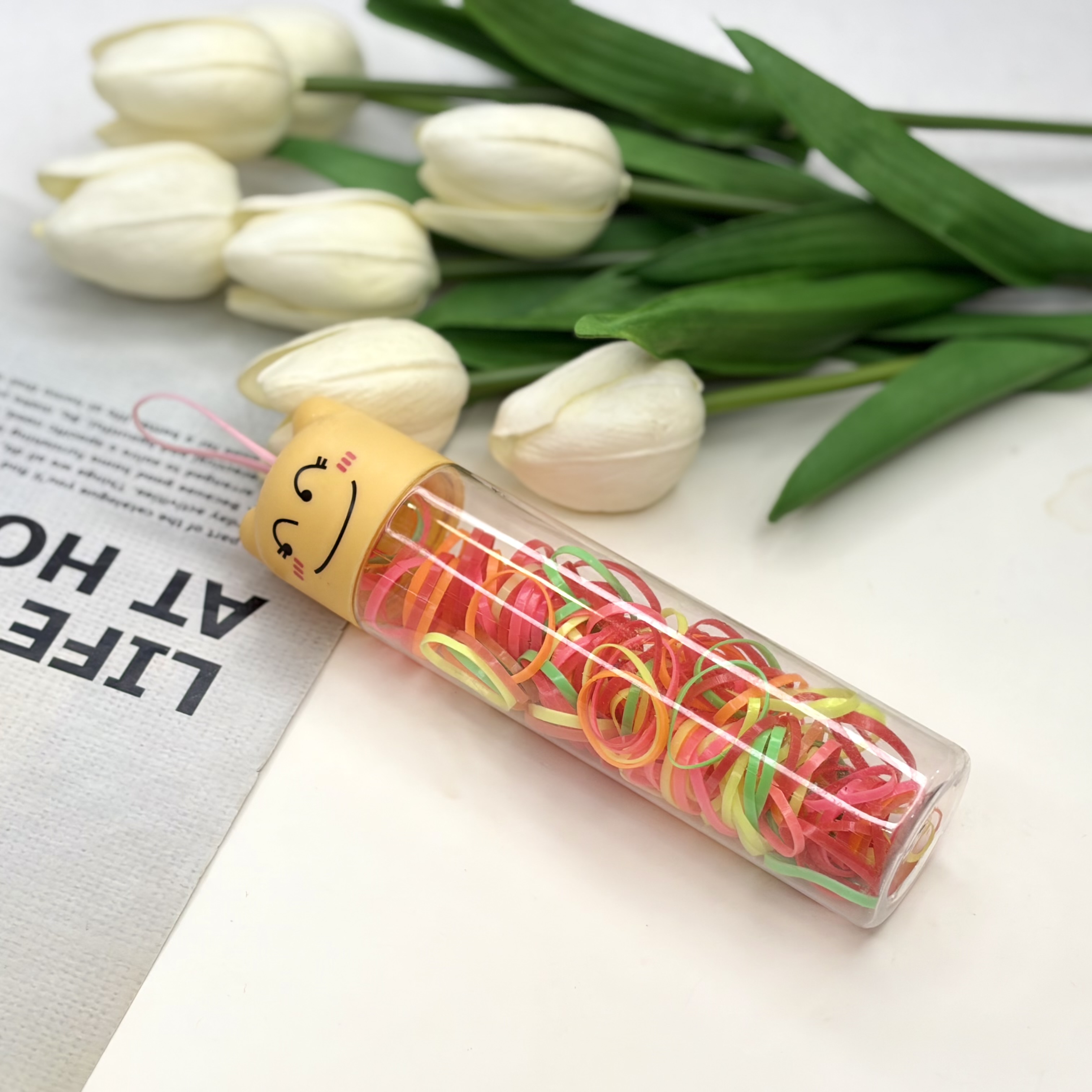 پک کش چهل گیس رنگی استوانه ای ضخیم