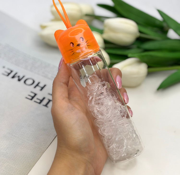 پک کش چهل گیس رنگ شفاف استوانه ای ضخیم