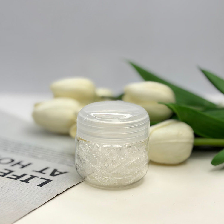 پک کش چهل گیس رنگ شفاف نیمه ضخیم ظرف دربدار