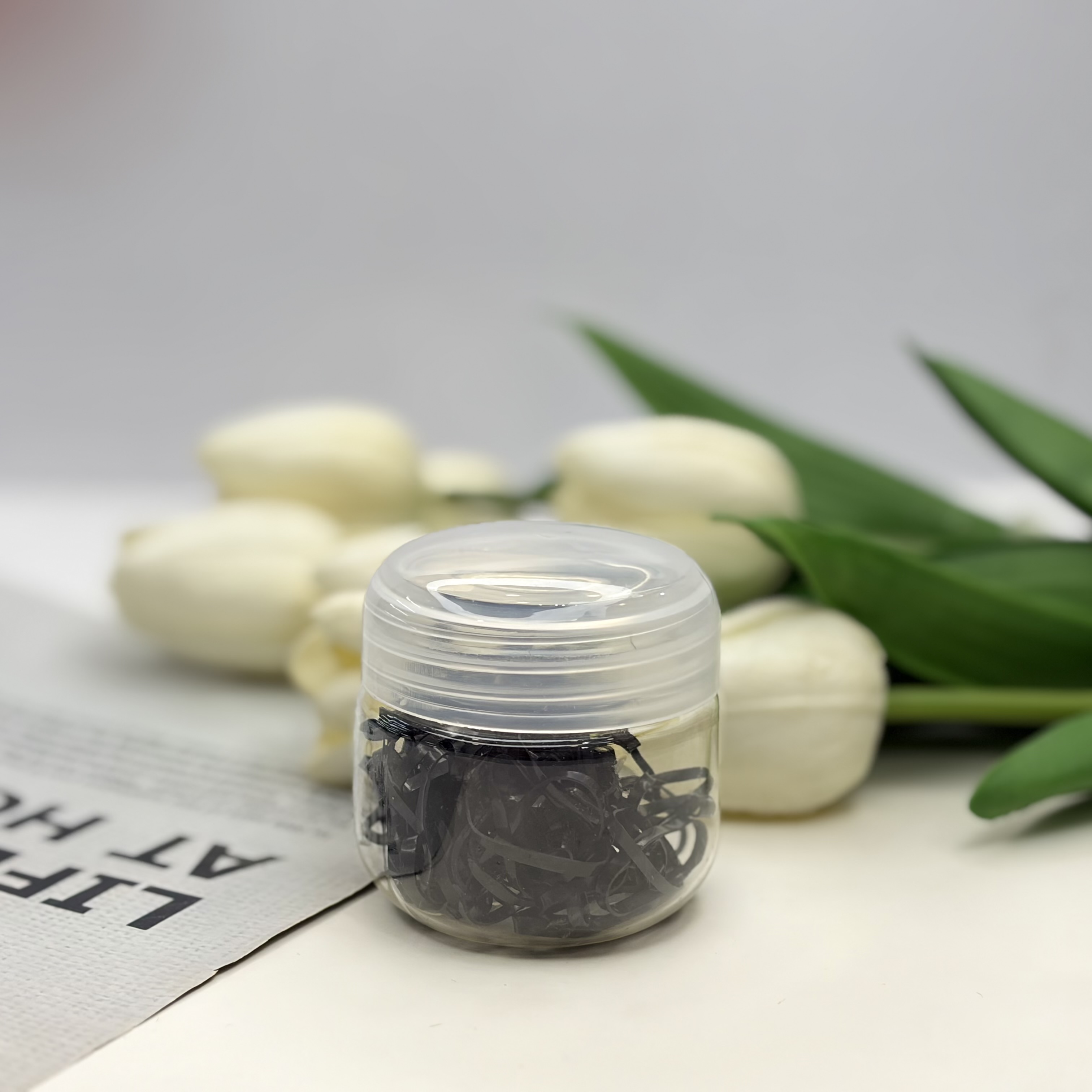 پک کش چهل گیس رنگ مشکی ضخیم ظرف دربدار