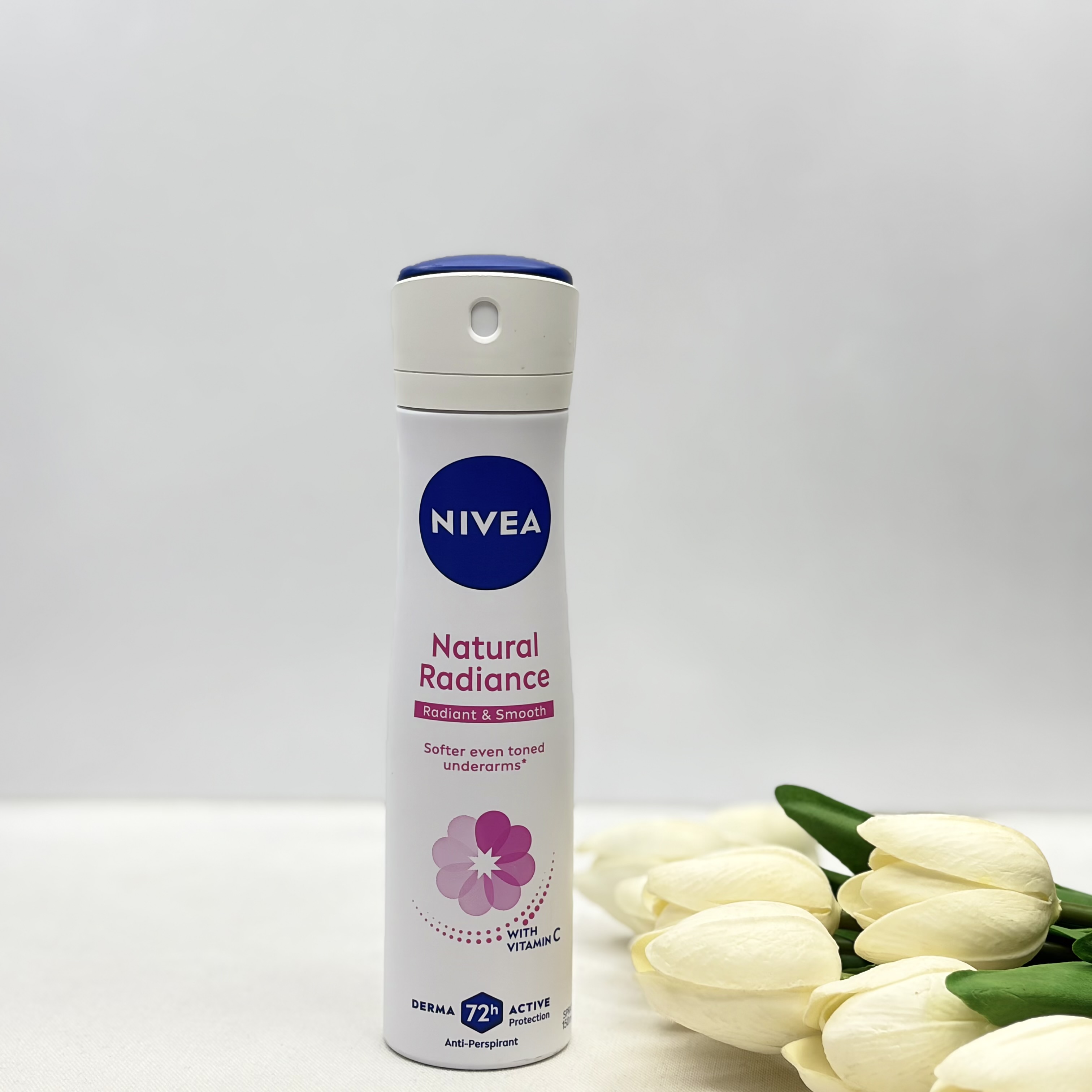 اسپری دئودرانت بدن رایحه NATURAL RADIANCE ماندگاری ۷۲ساعت150 میل