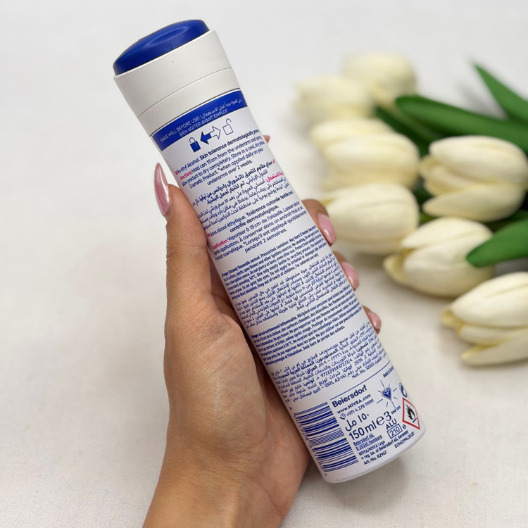 اسپری دئودرانت بدن رایحه NATURAL RADIANCE ماندگاری ۷۲ساعت150 میل