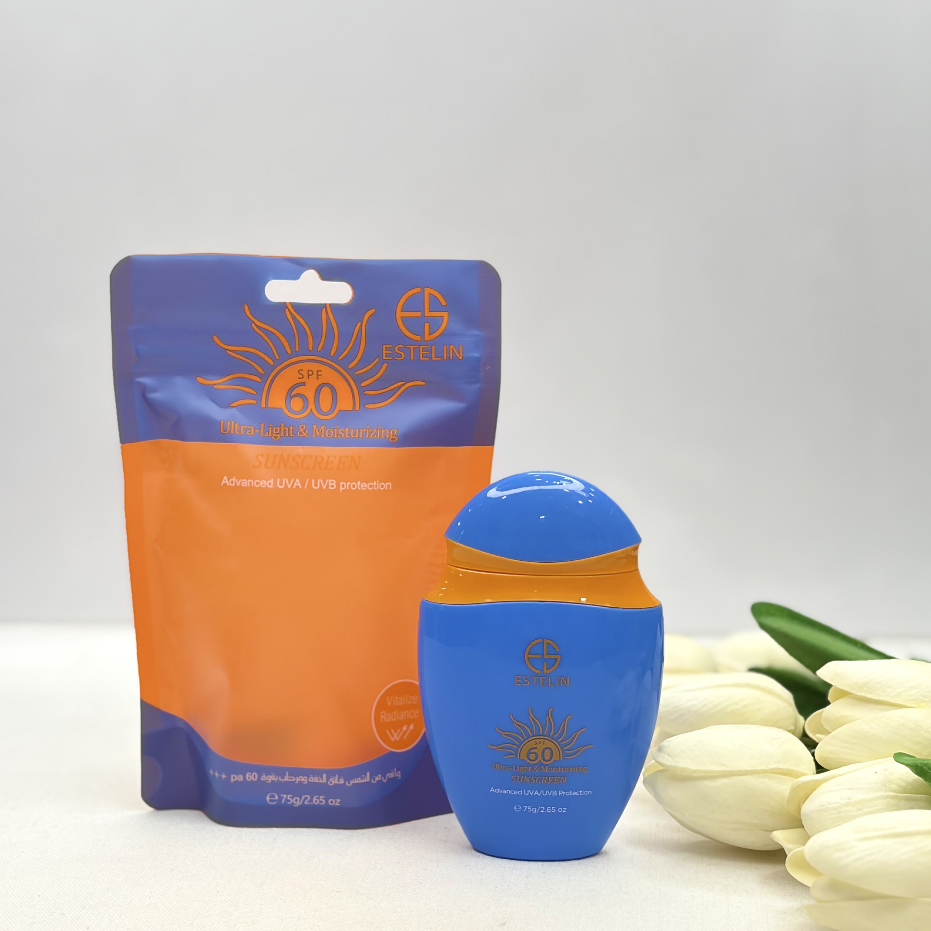 ضدآفتاب تخم مرغی آبرسان فلوییدی SPF60 مناسب ورزش