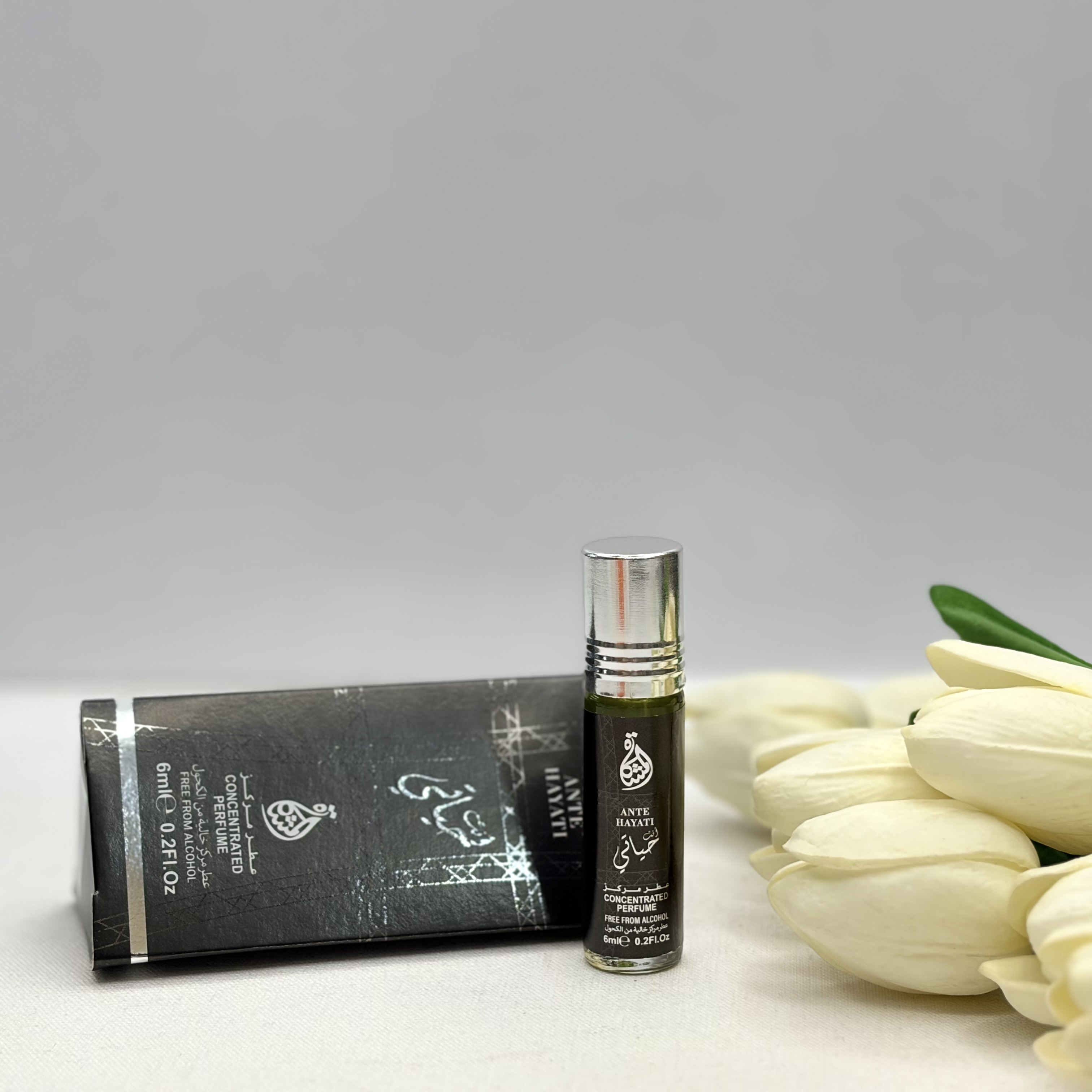 عطر روغنی رایحه حیاتی مشکی ماندگاری حداقل 3 روز ۶میل