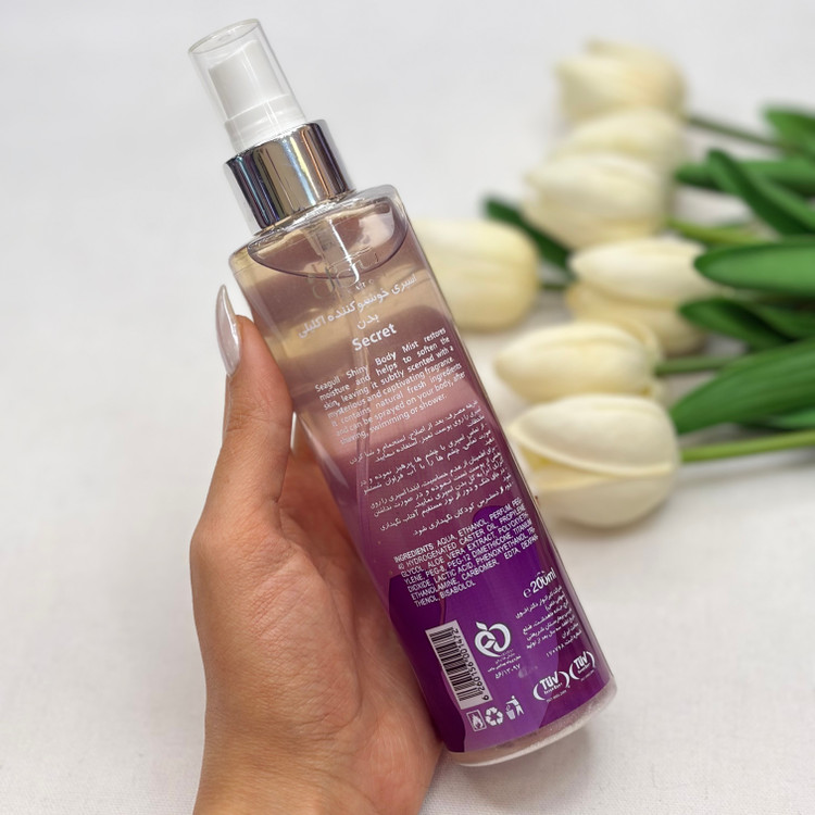 بادی اسپلش سی گل مدل Shimmer Secret حجم 200 میلی لیتر شاین دار