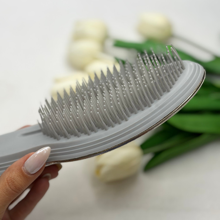 برس گره باز کن و ضد وز دو رنگ کروم تنگل تیزر مدل THE ULTIMATE STYLER