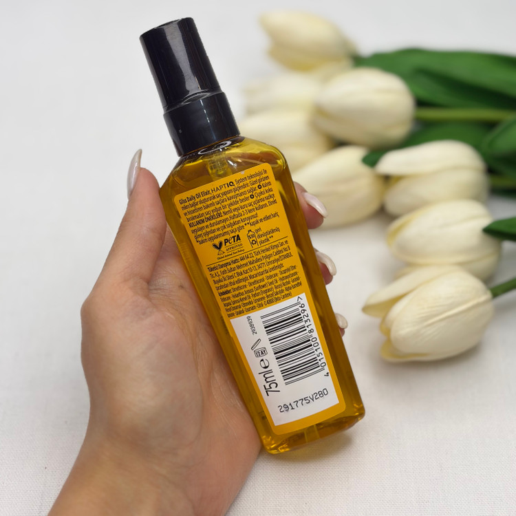 روغن مو مدل Daily Oil حاوی روغن آرگان و ویتامین E مناسب انواع مو و حجم 75 میل، درخشانکننده و ترمیمکننده موهای خشک و آسیبدیده
