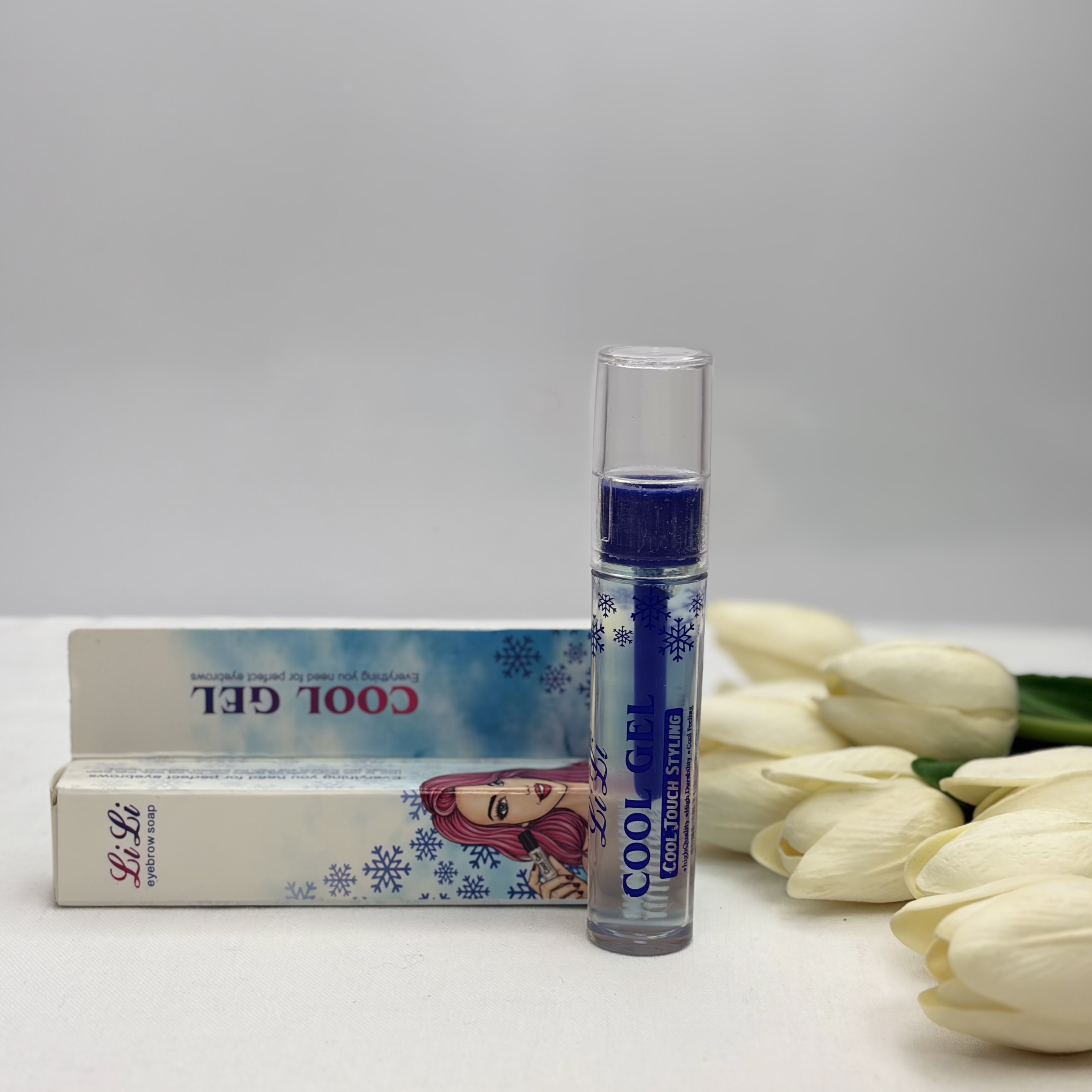 ژل ابرو مدل cool gel لی لی فیکس قوی بدون سفیدک