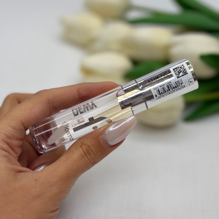 لیپ گلاس مدل Dewy Lip Glazeدوی لیپ گلیز رنگ wet lips 001