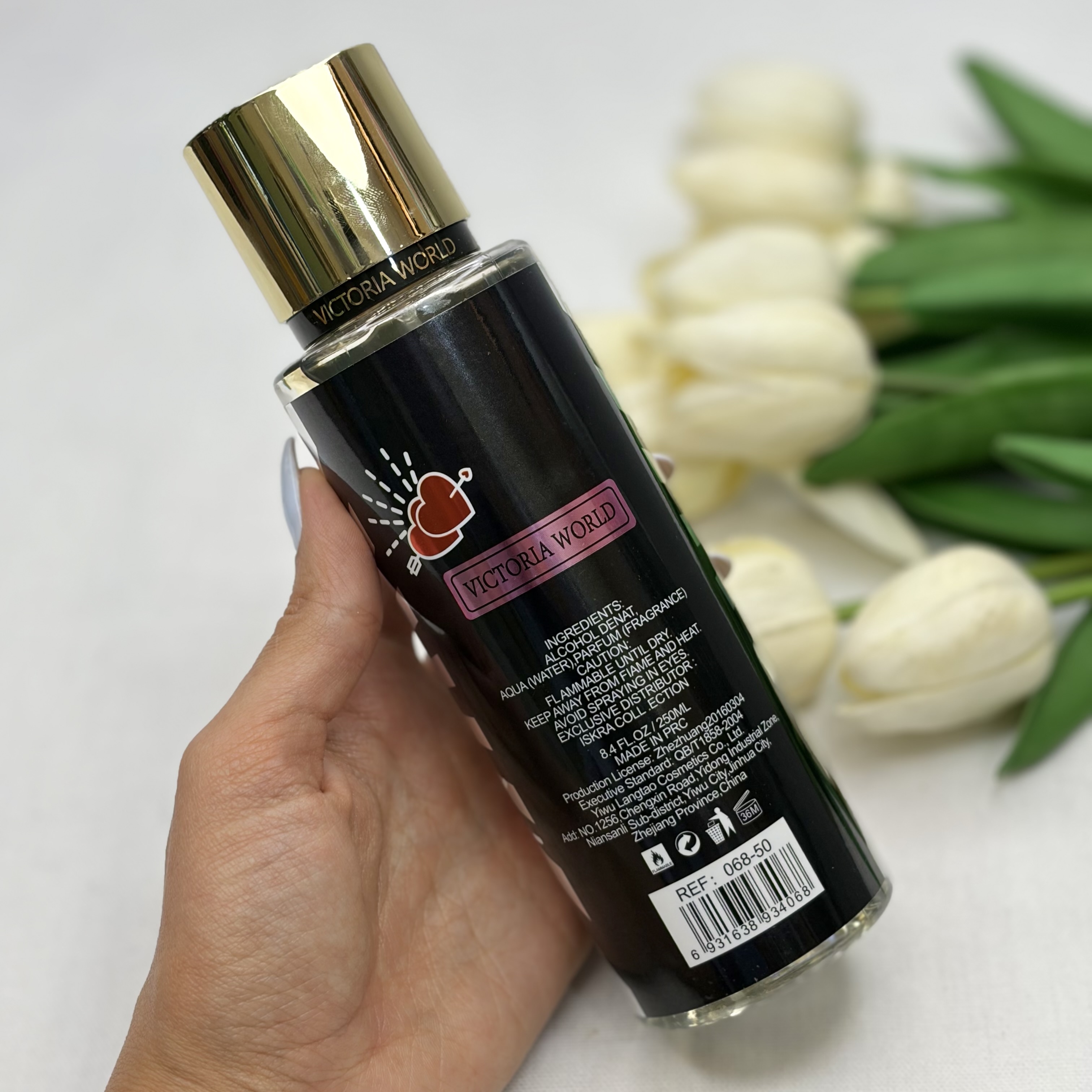بادی اسپلش و بادی میست ویکتوریا مدل COLOURFUL ANGEL حجم ۲۵۰میل