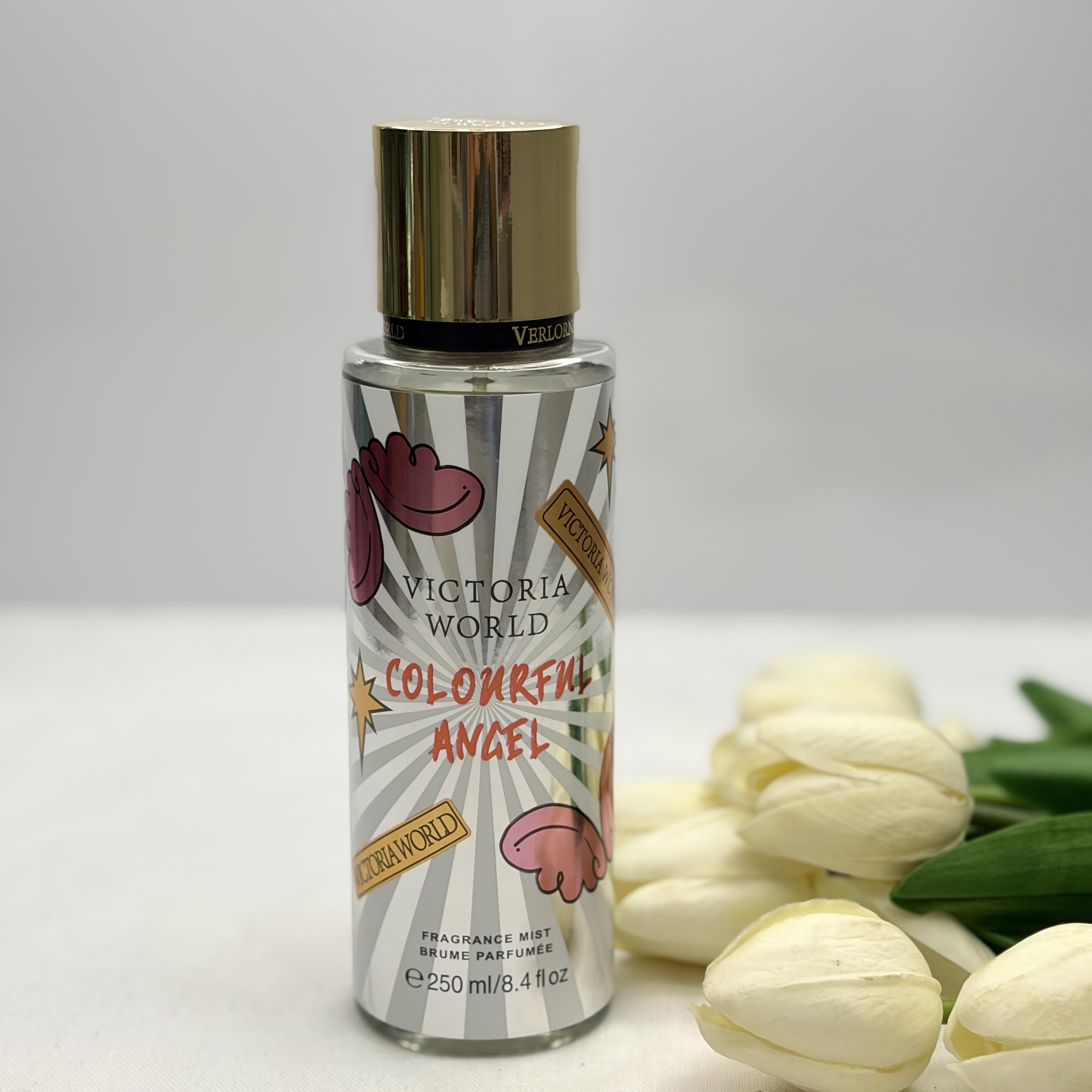 بادی اسپلش و بادی میست ویکتوریا مدل COLOURFUL ANGEL حجم ۲۵۰میل