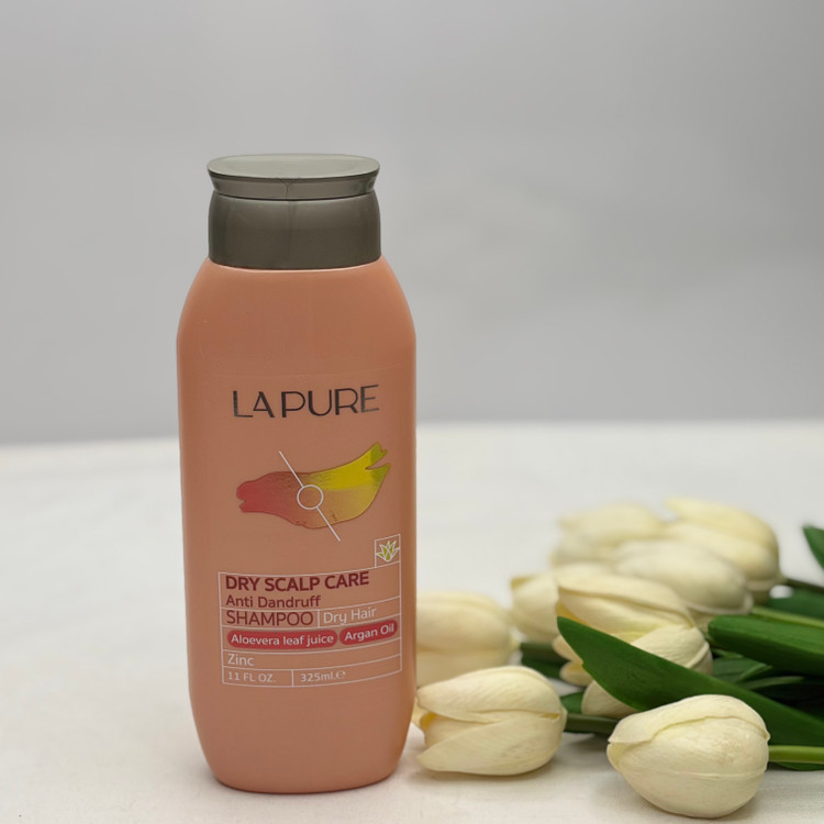 شامپو ضد شوره و ضدخارش موی خشک لپیور مدل Anti Dandruff ، آبرسان و نرمکننده فرمولاسیون تخصصی ضد قارچ و ضد شوره حاوی زینک.آرگان و آلووراحجم 325 میل